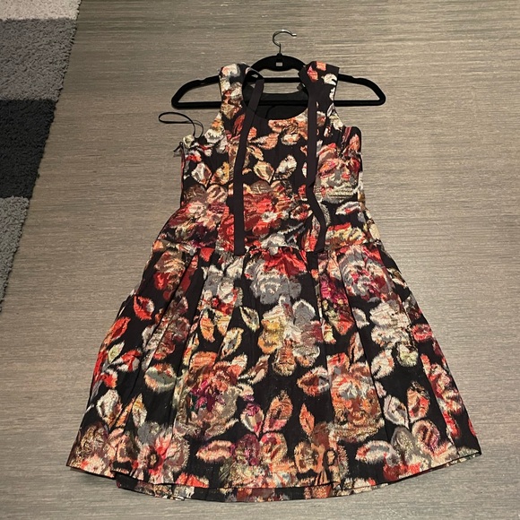 Anthropologie Leifsdottir Adelita Brocade Dress Size 2 - Picture 6 of 9